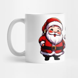 Happy Kawaii Santa Claus 06 Mug